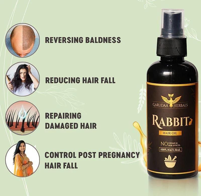 Rabbit Blood Hair Oil (30 ml) Pack of 2